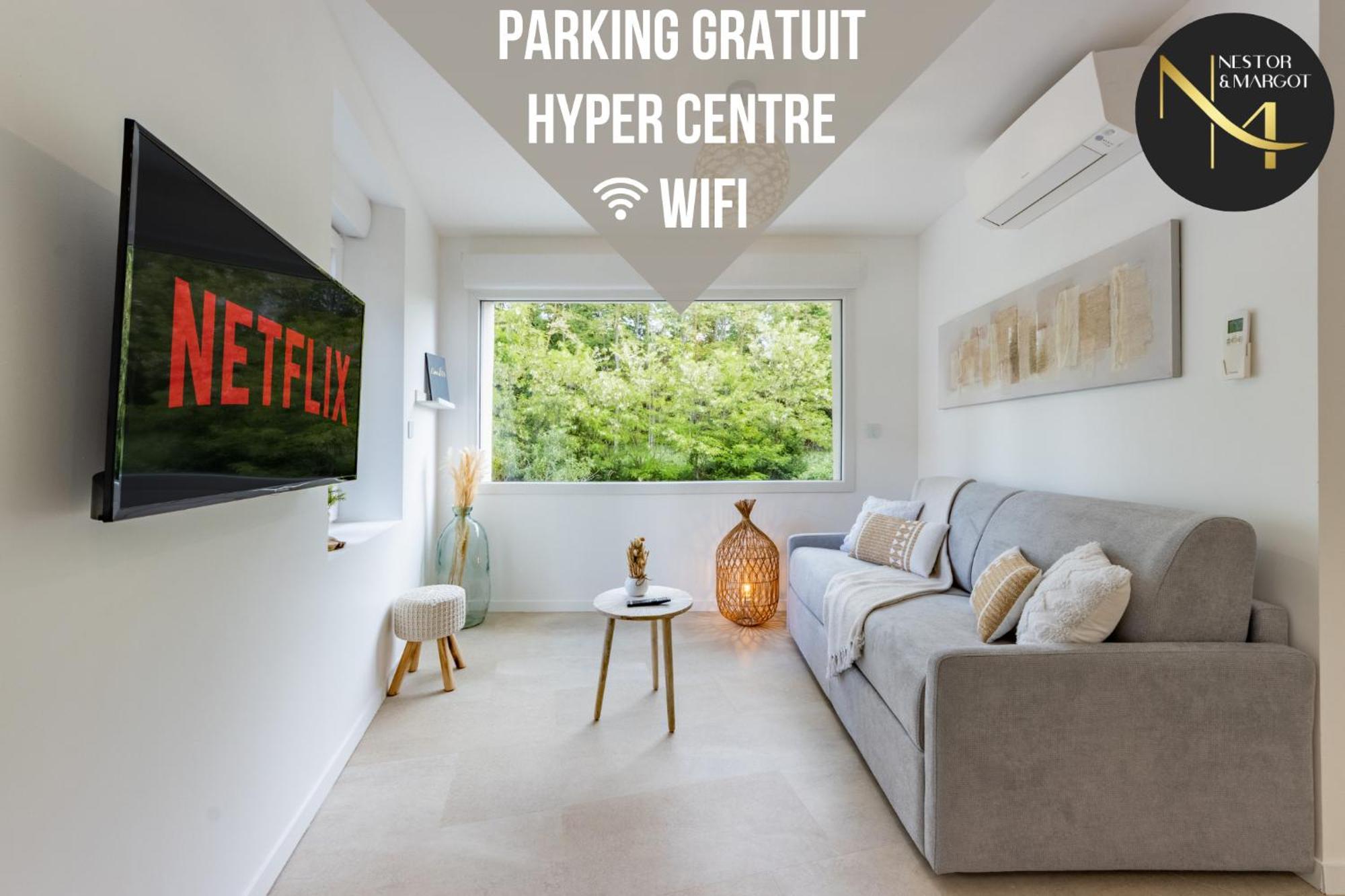 Le Rivera - Clim - Parking - Netflix - Nestor & Margot Auterive  Luaran gambar
